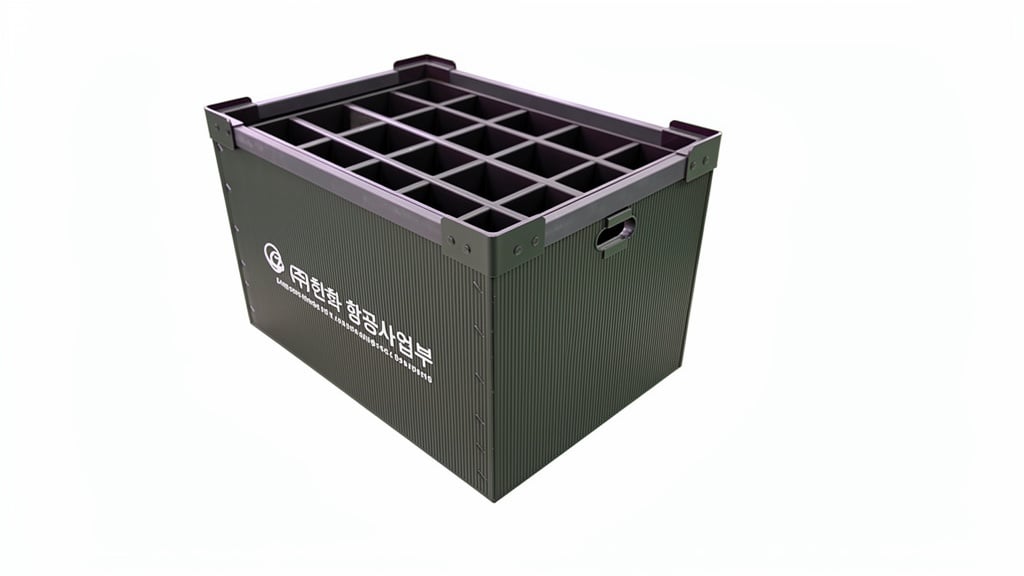 한화 항공 부품박스